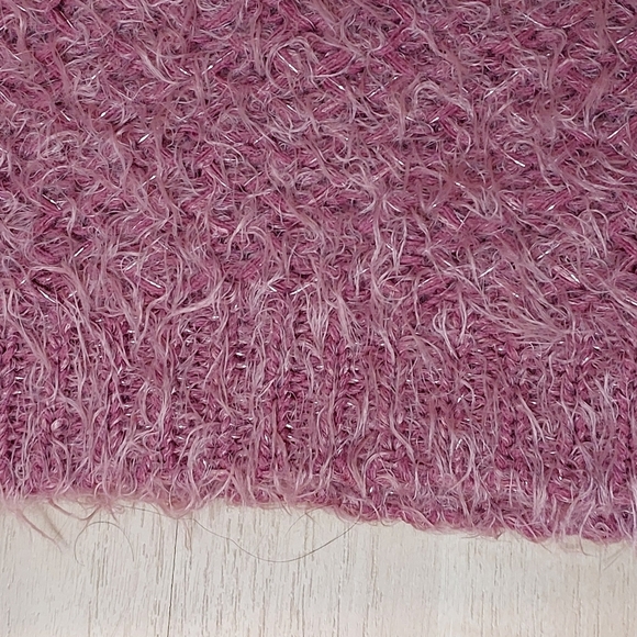 Pink Fuzzy Sweater - Picture 4 of 6